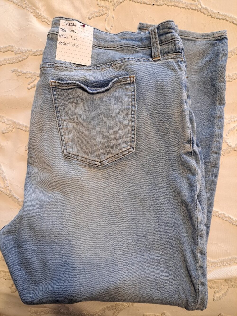 Pistola Lightwash Skinny Jeans